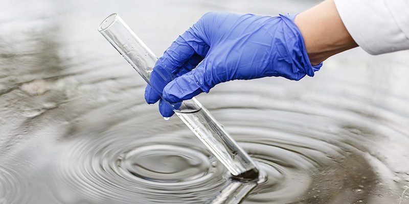 imagen análisis de agua no potable